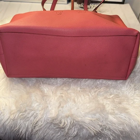 Disney X Coach Central Tote Zip Mickey & Minnie Mouse Pink Leather EUC - Picture 5 of 11